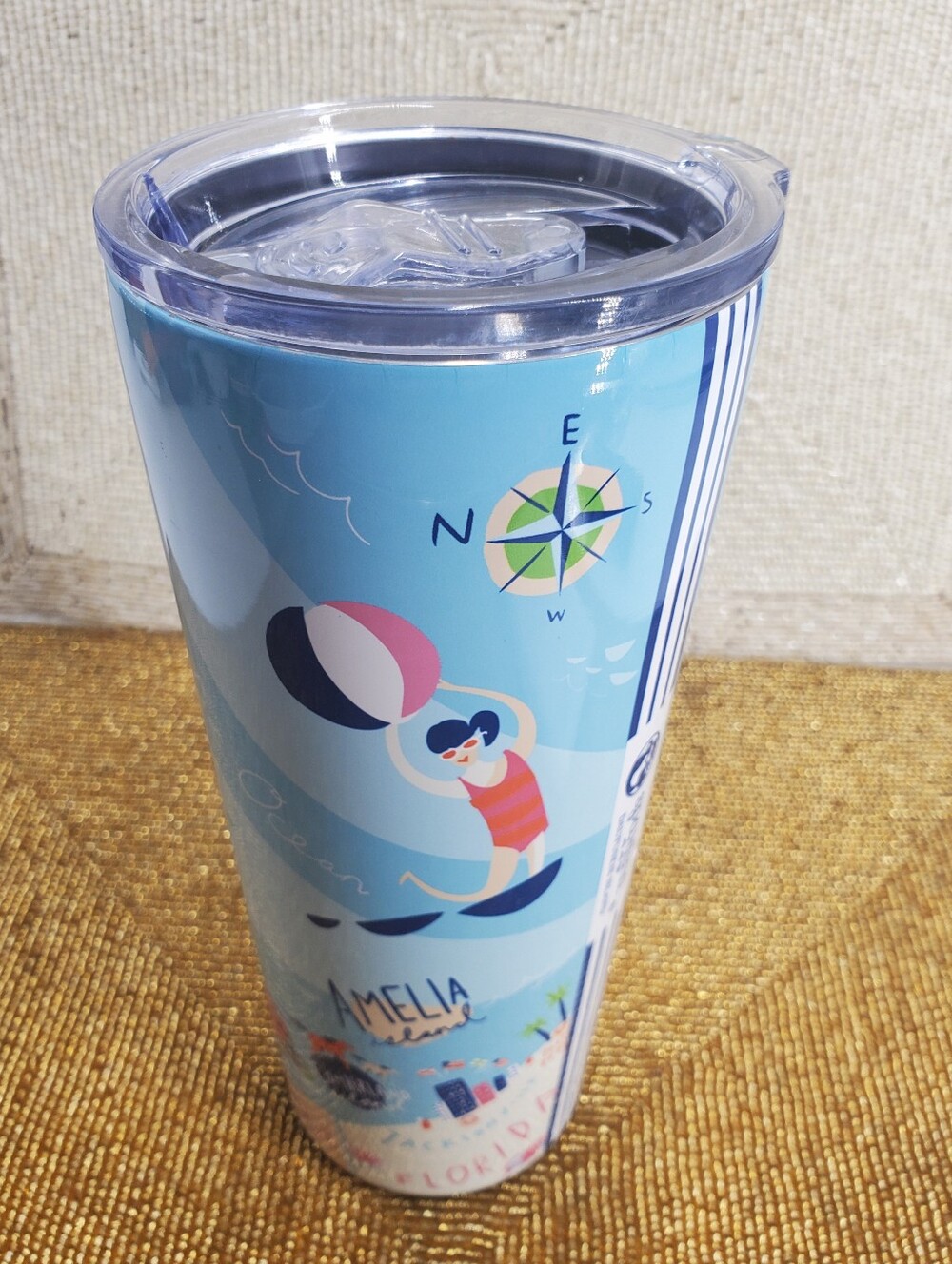 Spartina 449 Drink Tumbler 22 Oz  Sea Islands South Carolina (C39)